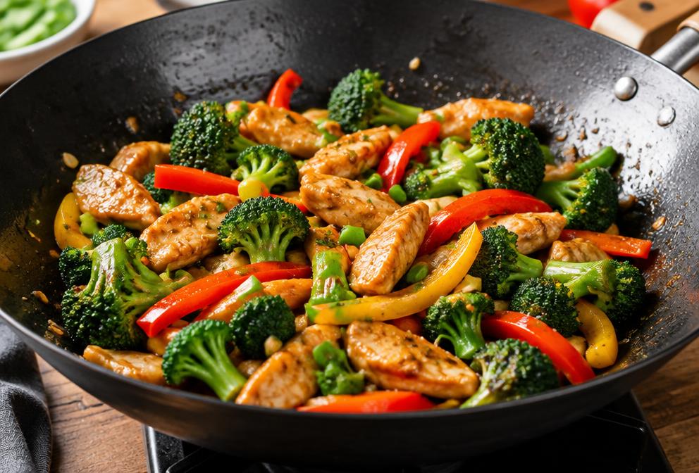 Ginger Chicken Stir-Fry