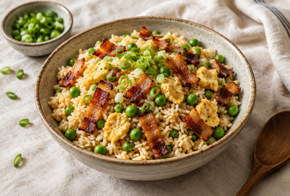 Bacon Egg Fried Rice