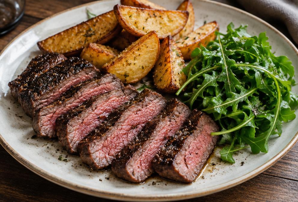 Steak Frites-Style Beef & Potatoes