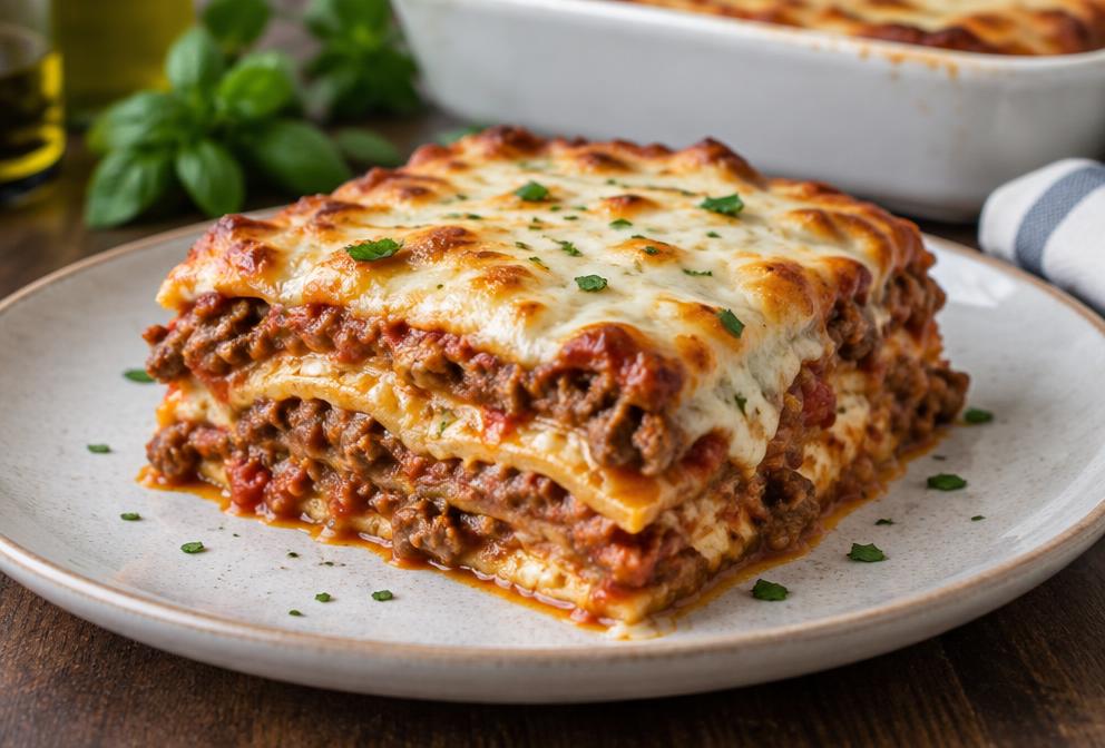 Classic Beef Lasagna