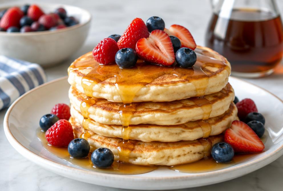 Fluffy Buttermilk Pancakes