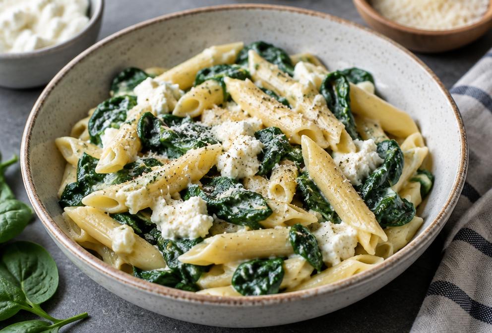 Spinach & Ricotta Pasta