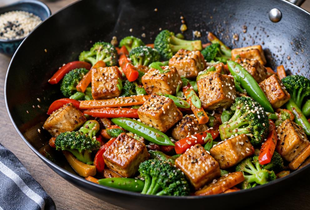 Crispy Tofu Stir-Fry