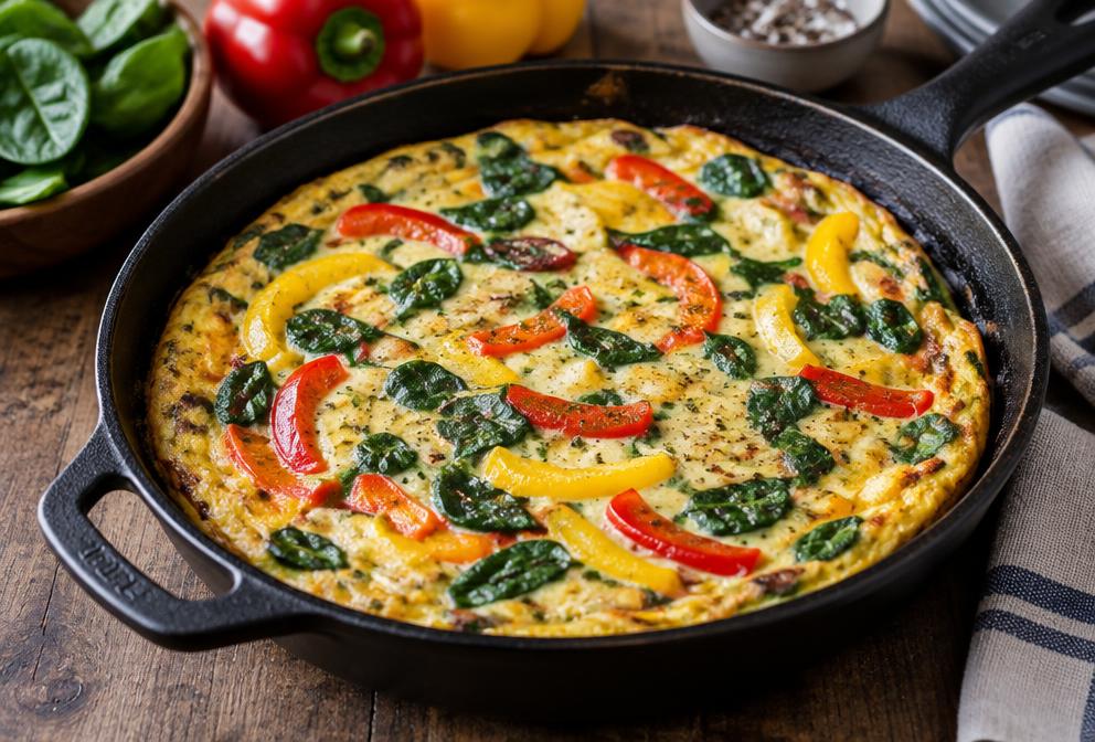 Garden Vegetable Frittata